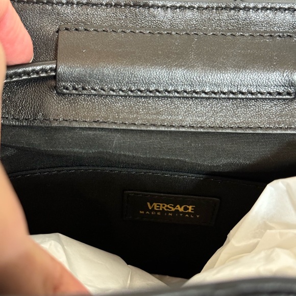 VERSACE Medusa Quilted Leather Backpack - Picture 11 of 12